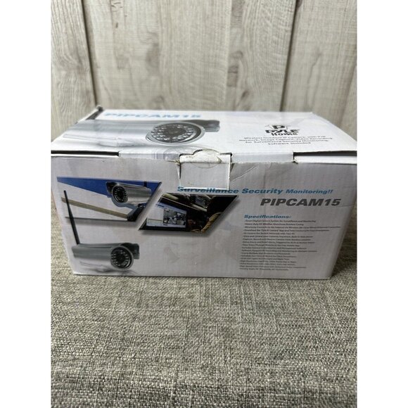 Pyle Wireless Home Security Surveillance Weatherproof Camera with Night Vision - Picture 3 of 11